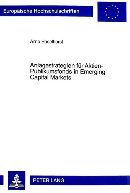 Cover: 9783631348178 | Anlagestrategien für Aktien-Publikumsfonds in Emerging Capital Markets