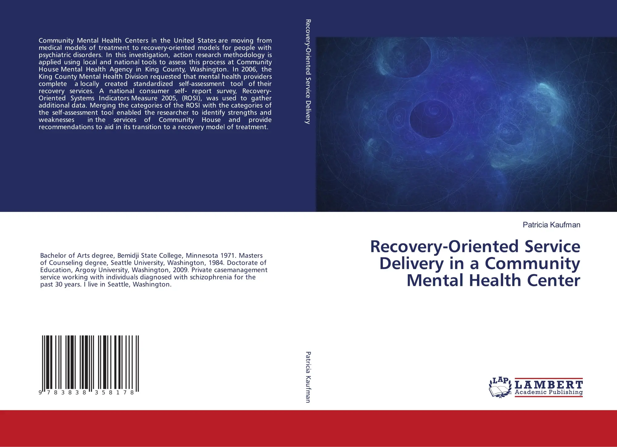 Cover: 9783838358178 | Recovery-Oriented Service Delivery in a Community Mental Health Center