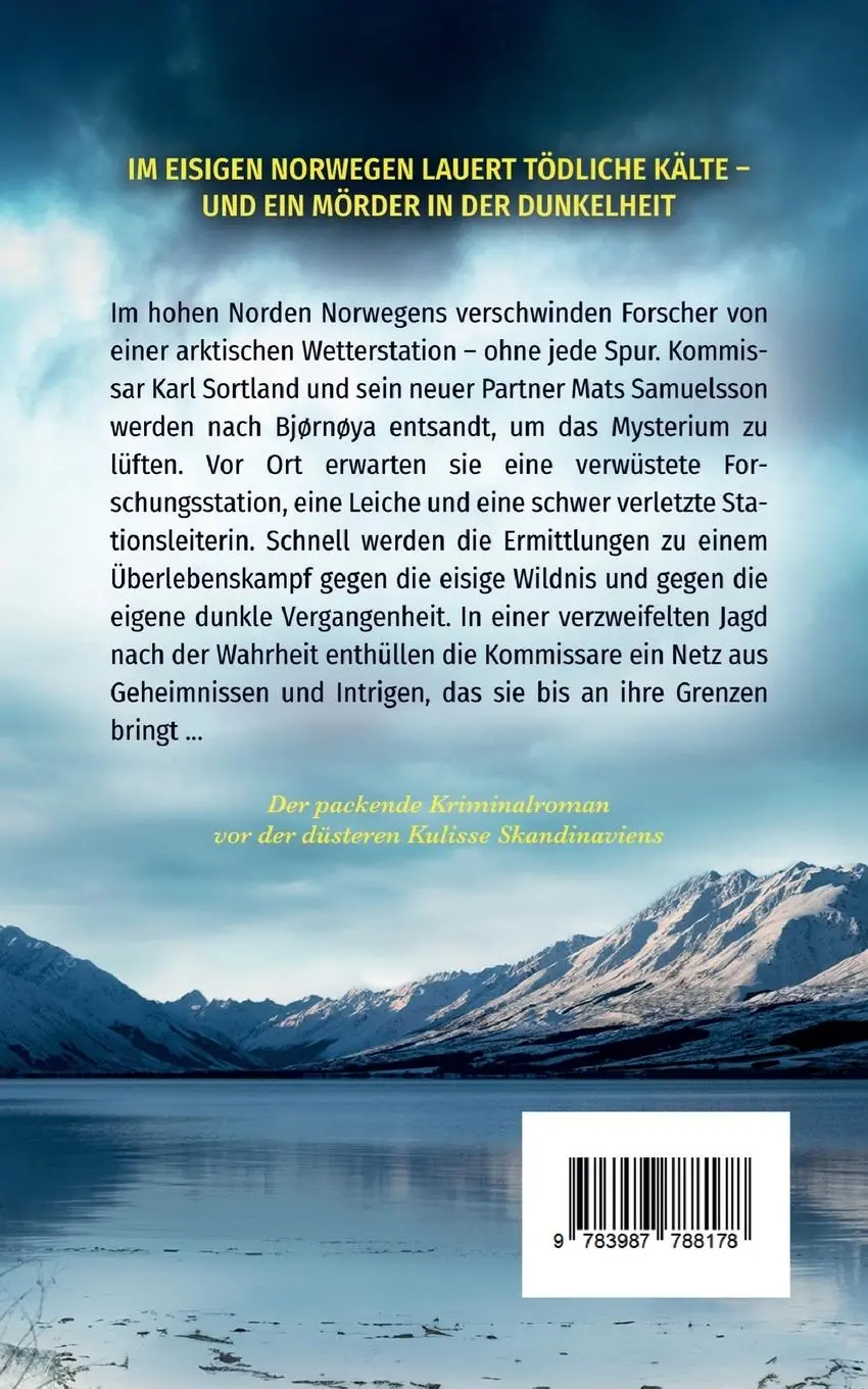 Rückseite: 9783987788178 | Eisige Nacht Ein packender Krimi vor der düsteren Kulisse...