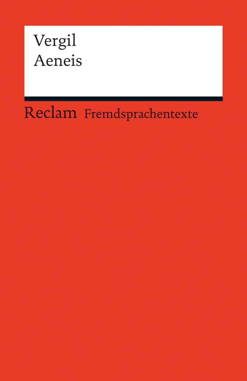 Cover: 9783150198278 | Aeneis | Vergil | Taschenbuch | Reclam Universal-Bibliothek | 128 S.