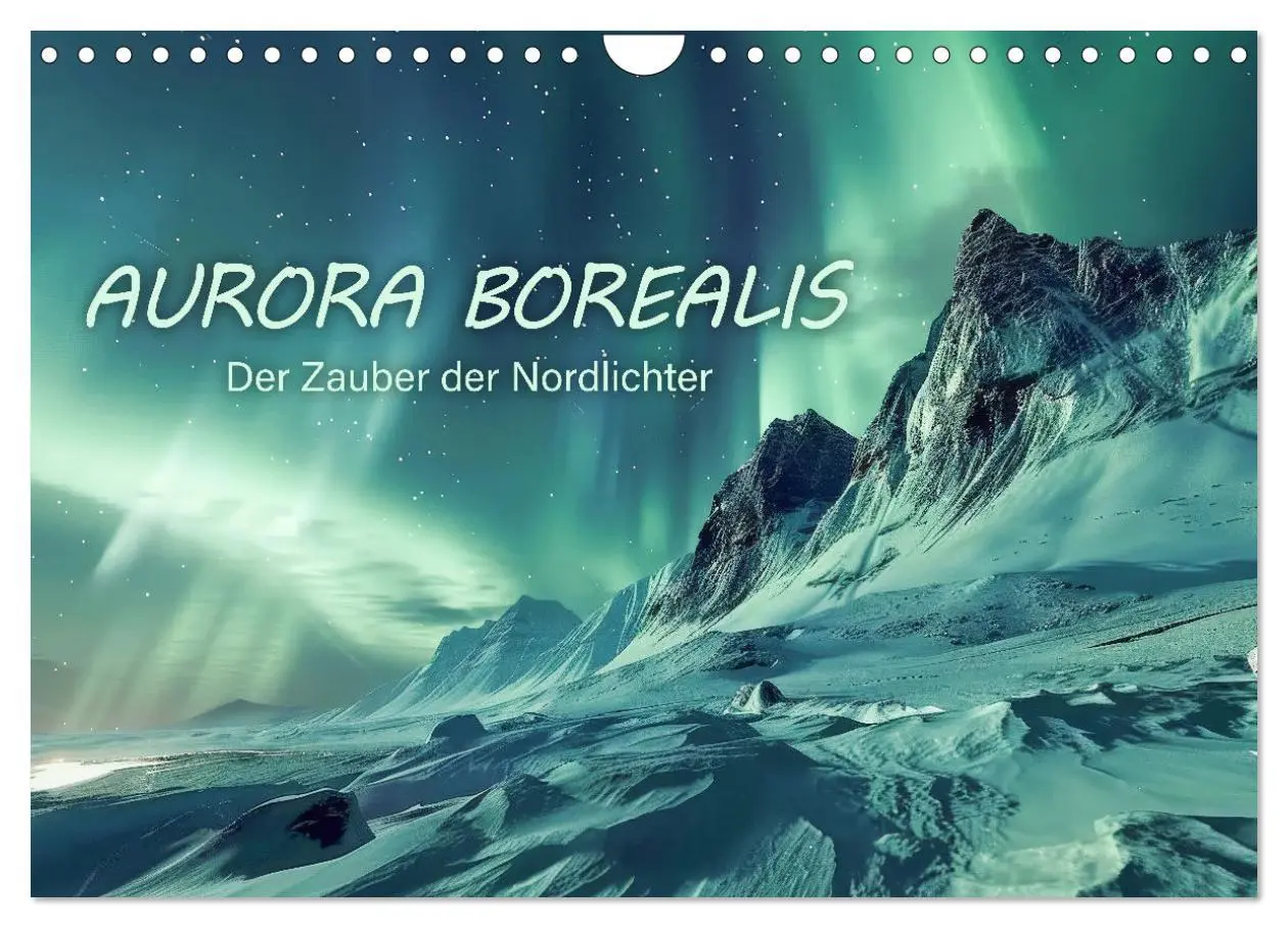 Cover: 9783457338278 | Aurora Borealis - Der Zauber der Nordlichter (Wandkalender 2026 DIN...