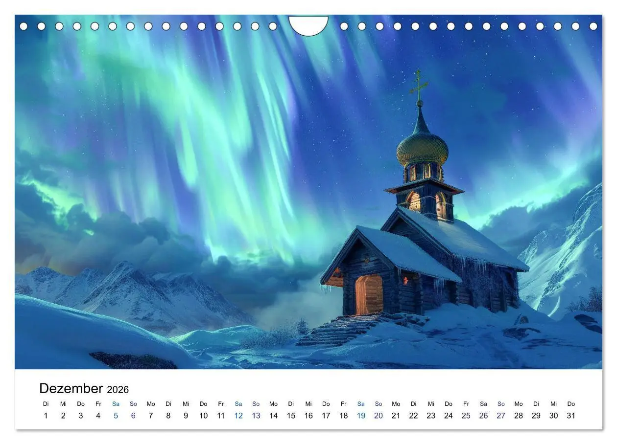 Bild: 9783457338278 | Aurora Borealis - Der Zauber der Nordlichter (Wandkalender 2026 DIN...