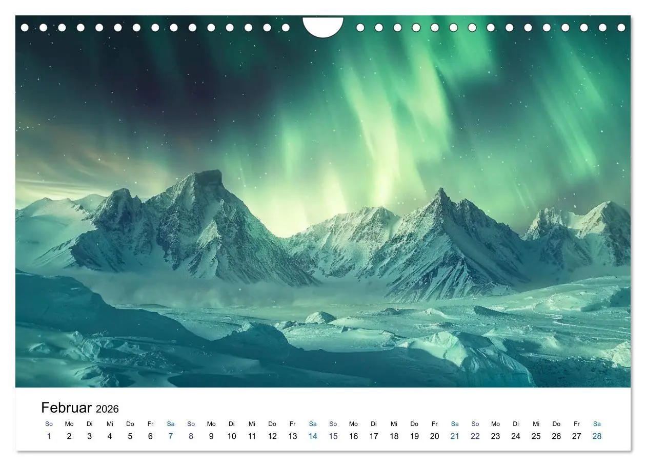 Bild: 9783457338278 | Aurora Borealis - Der Zauber der Nordlichter (Wandkalender 2026 DIN...