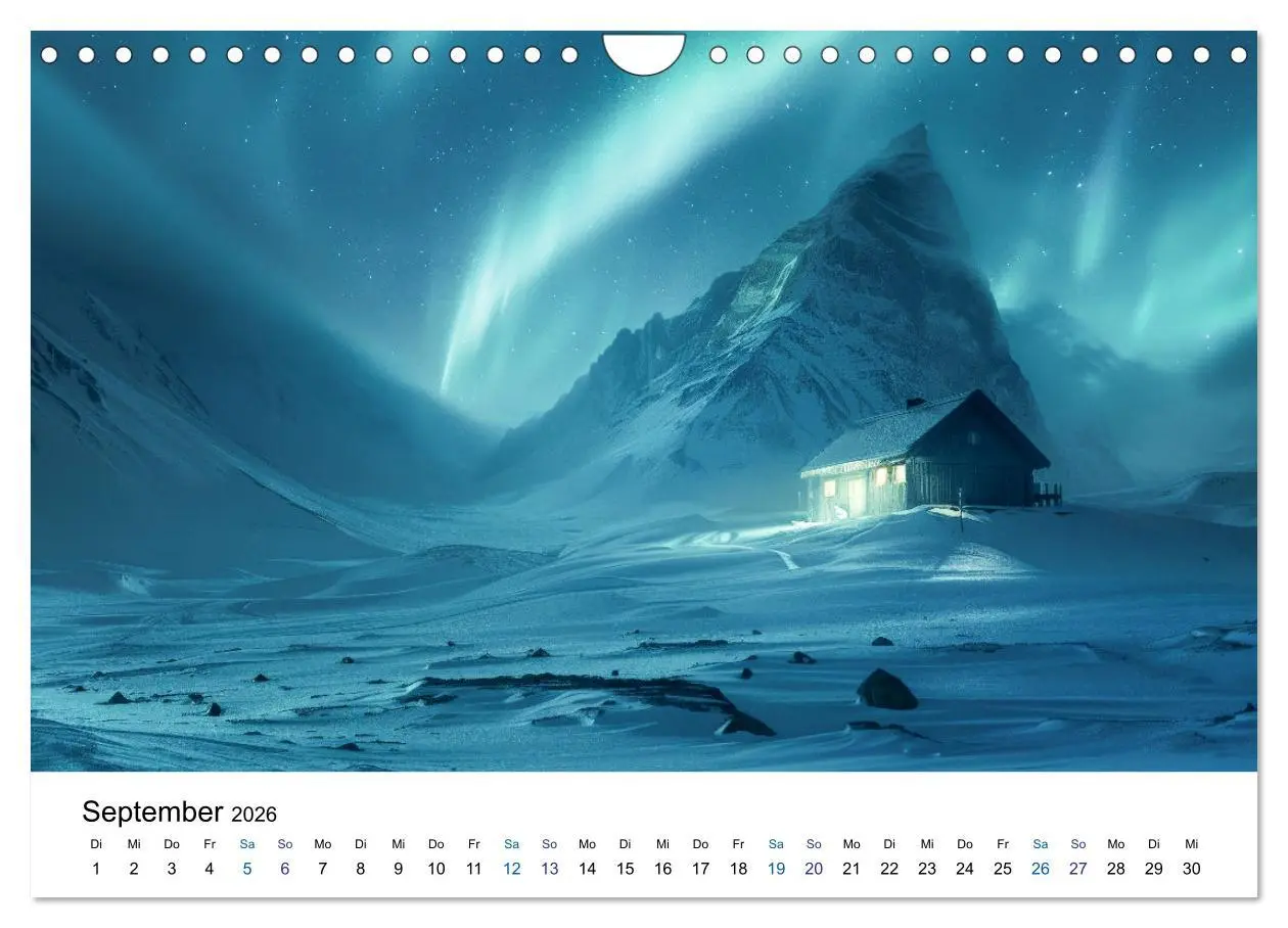 Bild: 9783457338278 | Aurora Borealis - Der Zauber der Nordlichter (Wandkalender 2026 DIN...