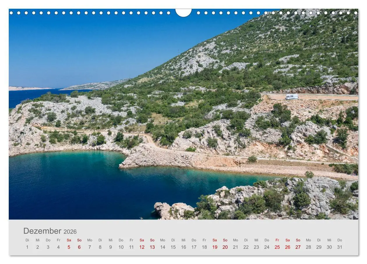 Bild: 9783457578278 | Abenteuer Camping in Kroatien (Wandkalender 2026 DIN A3 quer),...