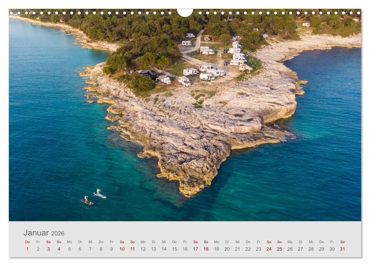 Bild: 9783457578278 | Abenteuer Camping in Kroatien (Wandkalender 2026 DIN A3 quer),...