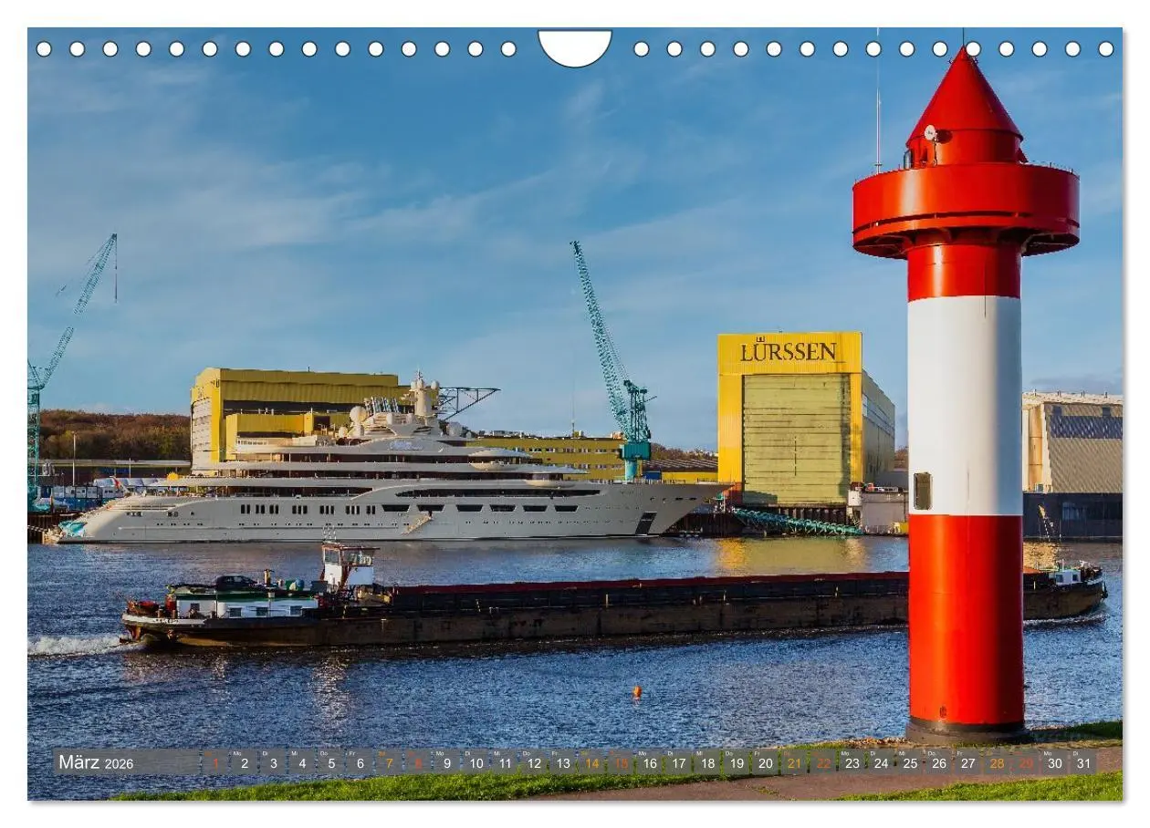 Bild: 9783457648278 | Bremen-Nord - maritim und angenehm (Wandkalender 2026 DIN A4 quer),...