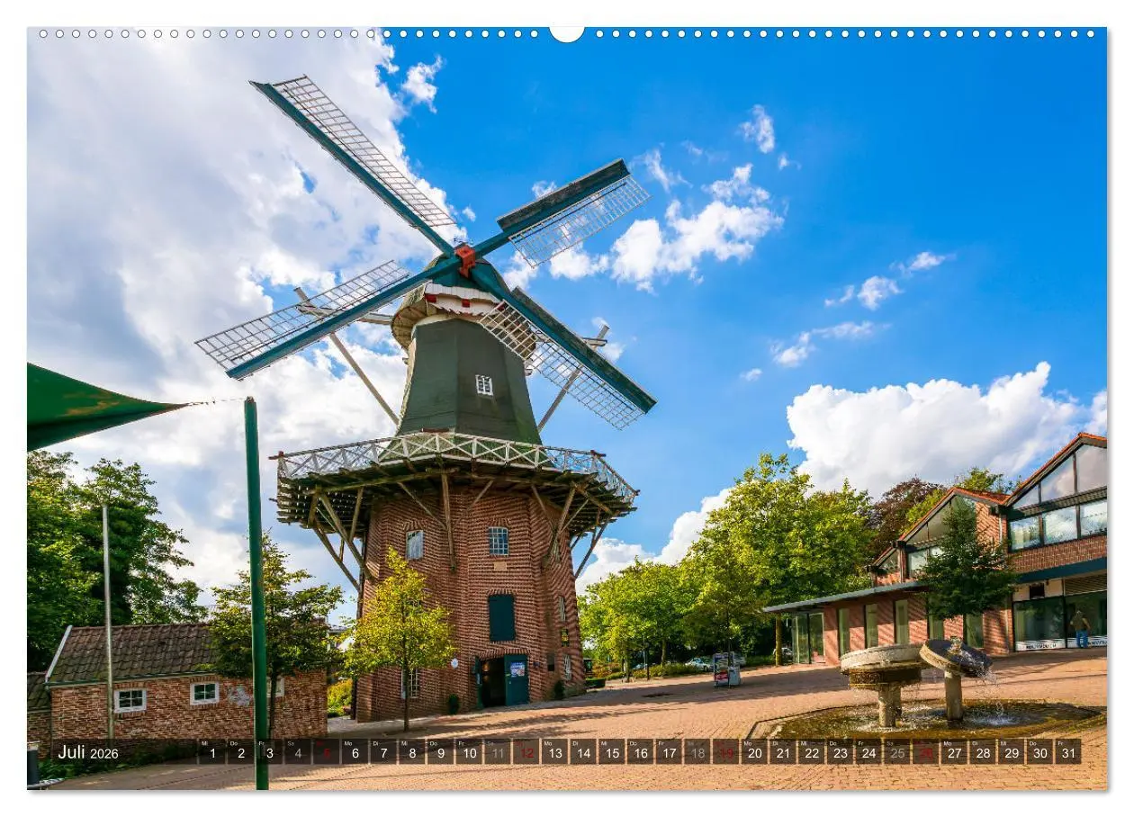 Bild: 9783457888278 | Papenburg - Venedig des Nordens (Wandkalender 2026 DIN A2 quer),...