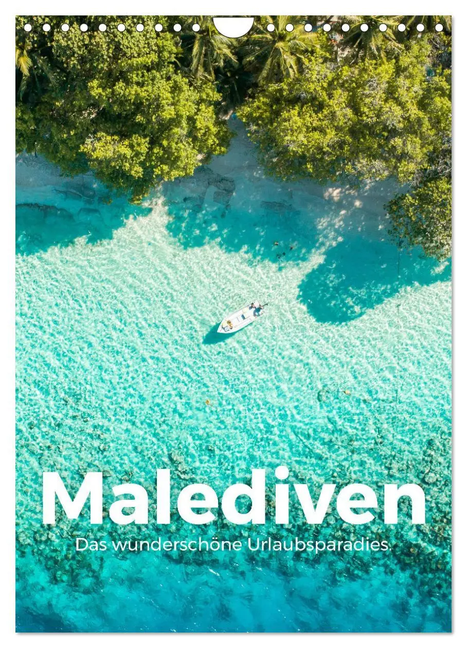 Cover: 9783516358278 | Malediven - Das wunderschöne Urlaubsparadies. (Wandkalender 2026...
