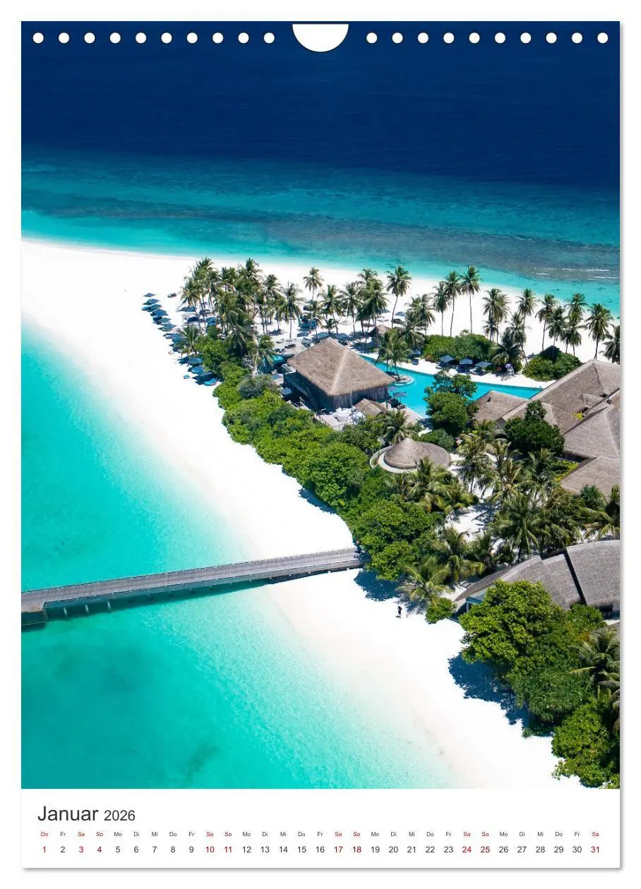 Bild: 9783516358278 | Malediven - Das wunderschöne Urlaubsparadies. (Wandkalender 2026...