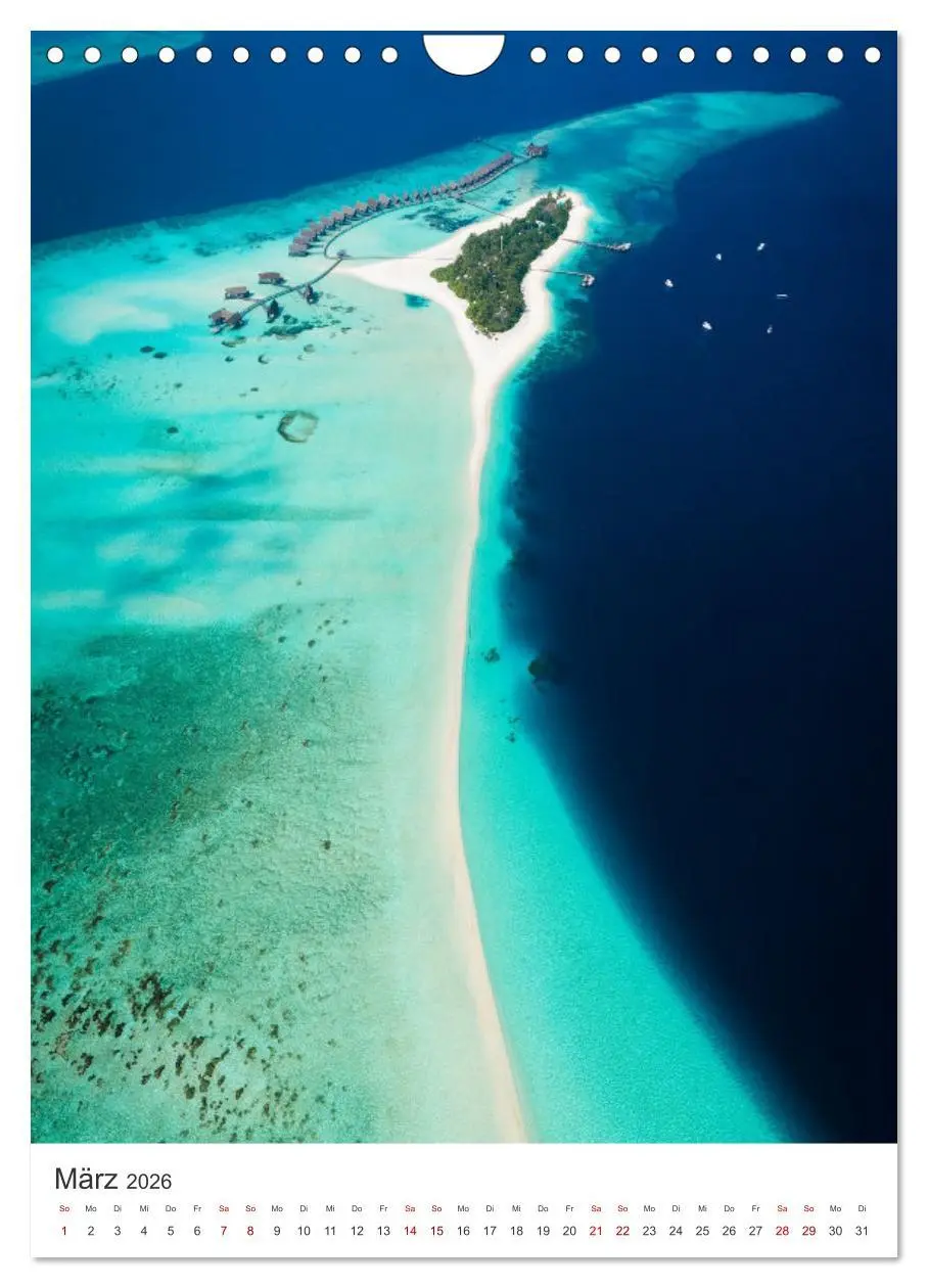 Bild: 9783516358278 | Malediven - Das wunderschöne Urlaubsparadies. (Wandkalender 2026...