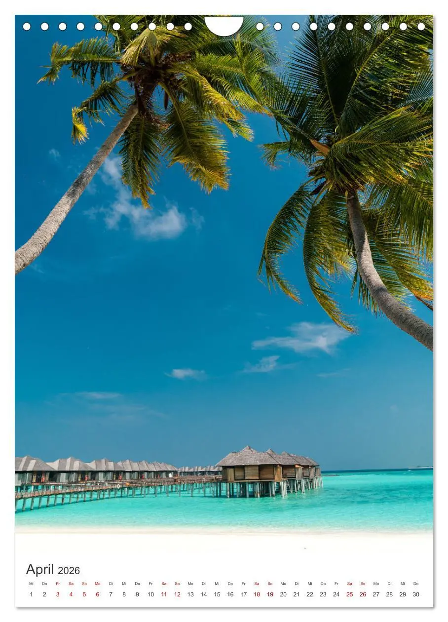 Bild: 9783516358278 | Malediven - Das wunderschöne Urlaubsparadies. (Wandkalender 2026...