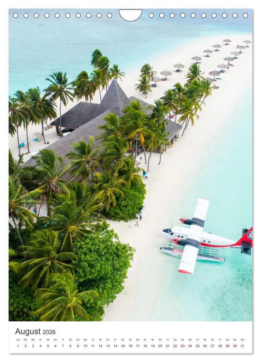 Bild: 9783516358278 | Malediven - Das wunderschöne Urlaubsparadies. (Wandkalender 2026...