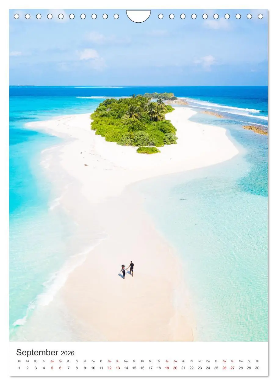Bild: 9783516358278 | Malediven - Das wunderschöne Urlaubsparadies. (Wandkalender 2026...