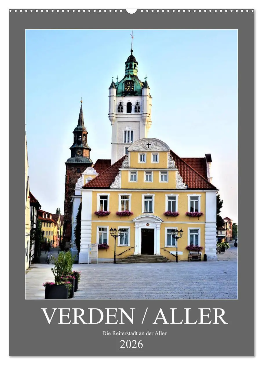 Cover: 9783516428278 | Verden - Aller (Wandkalender 2026 DIN A2 hoch), CALVENDO...