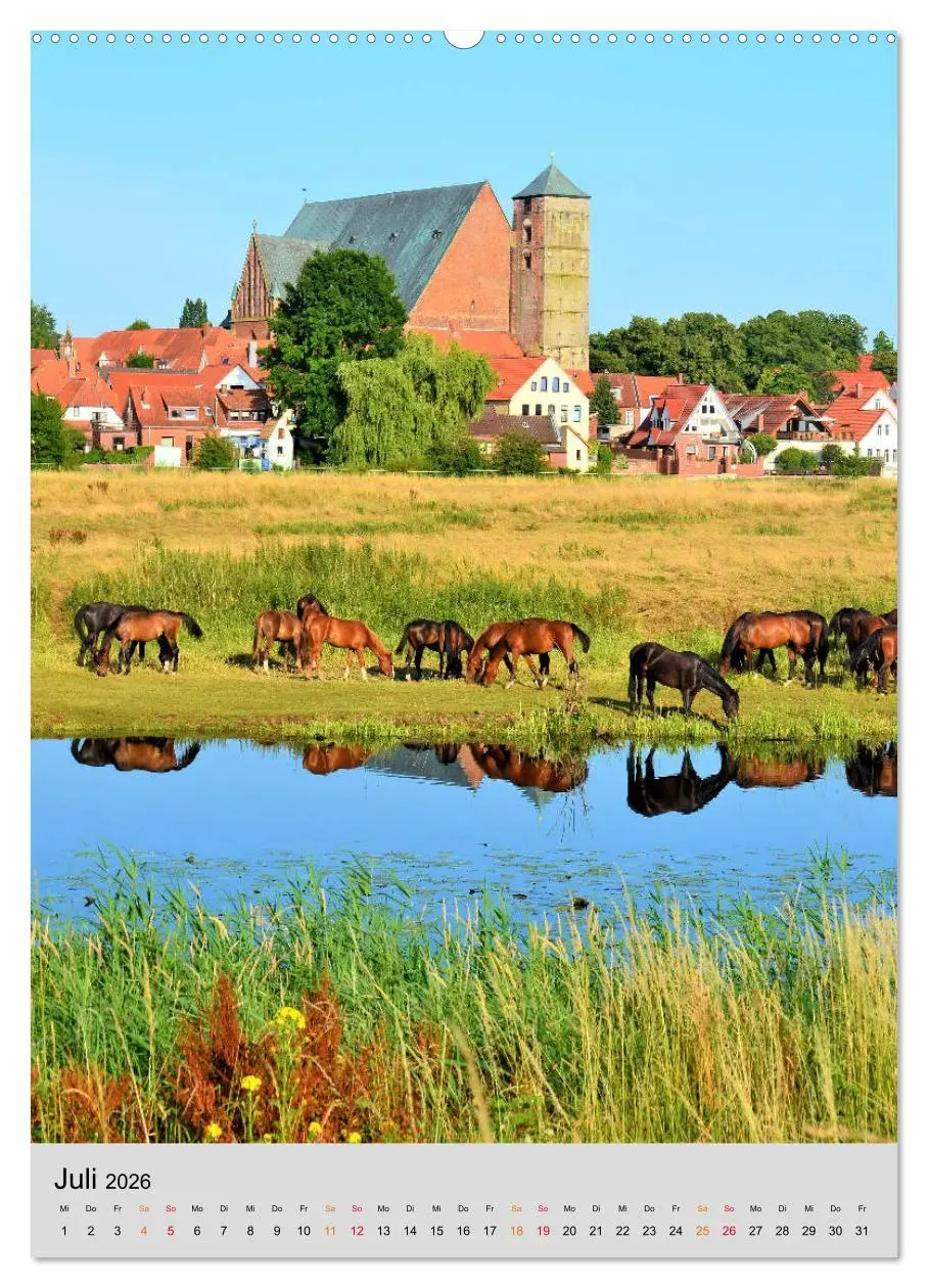 Bild: 9783516428278 | Verden - Aller (Wandkalender 2026 DIN A2 hoch), CALVENDO...