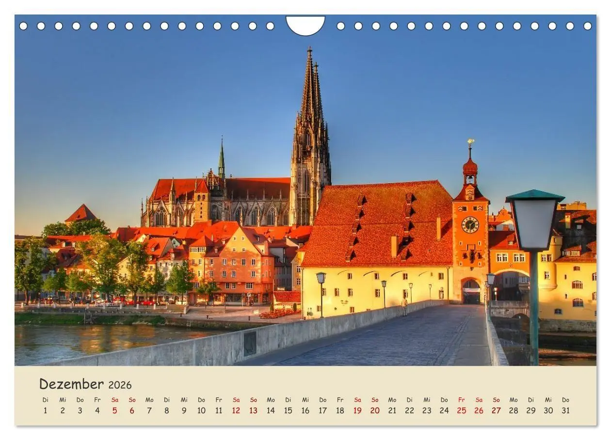 Bild: 9783516738278 | Regensburg. Du bist so schön (Wandkalender 2026 DIN A4 quer),...