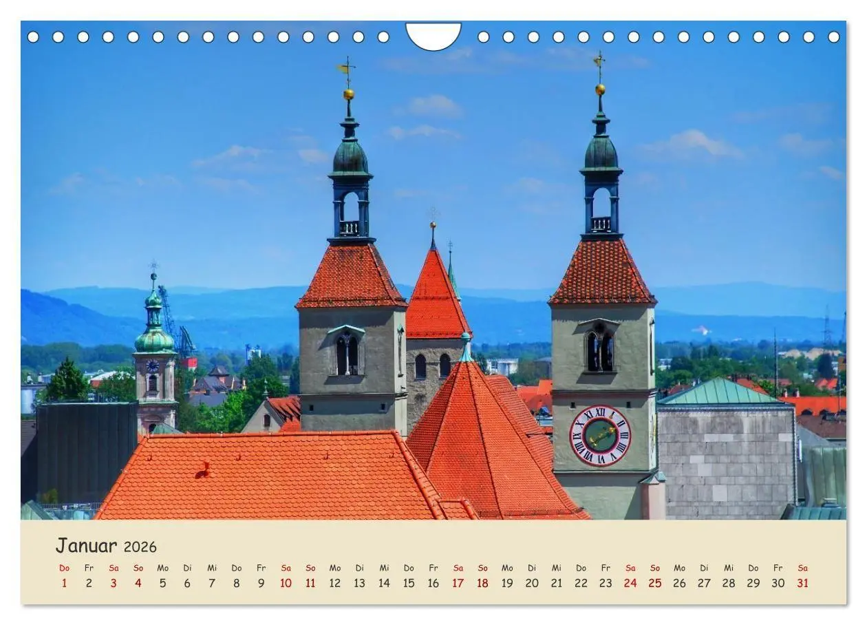 Bild: 9783516738278 | Regensburg. Du bist so schön (Wandkalender 2026 DIN A4 quer),...
