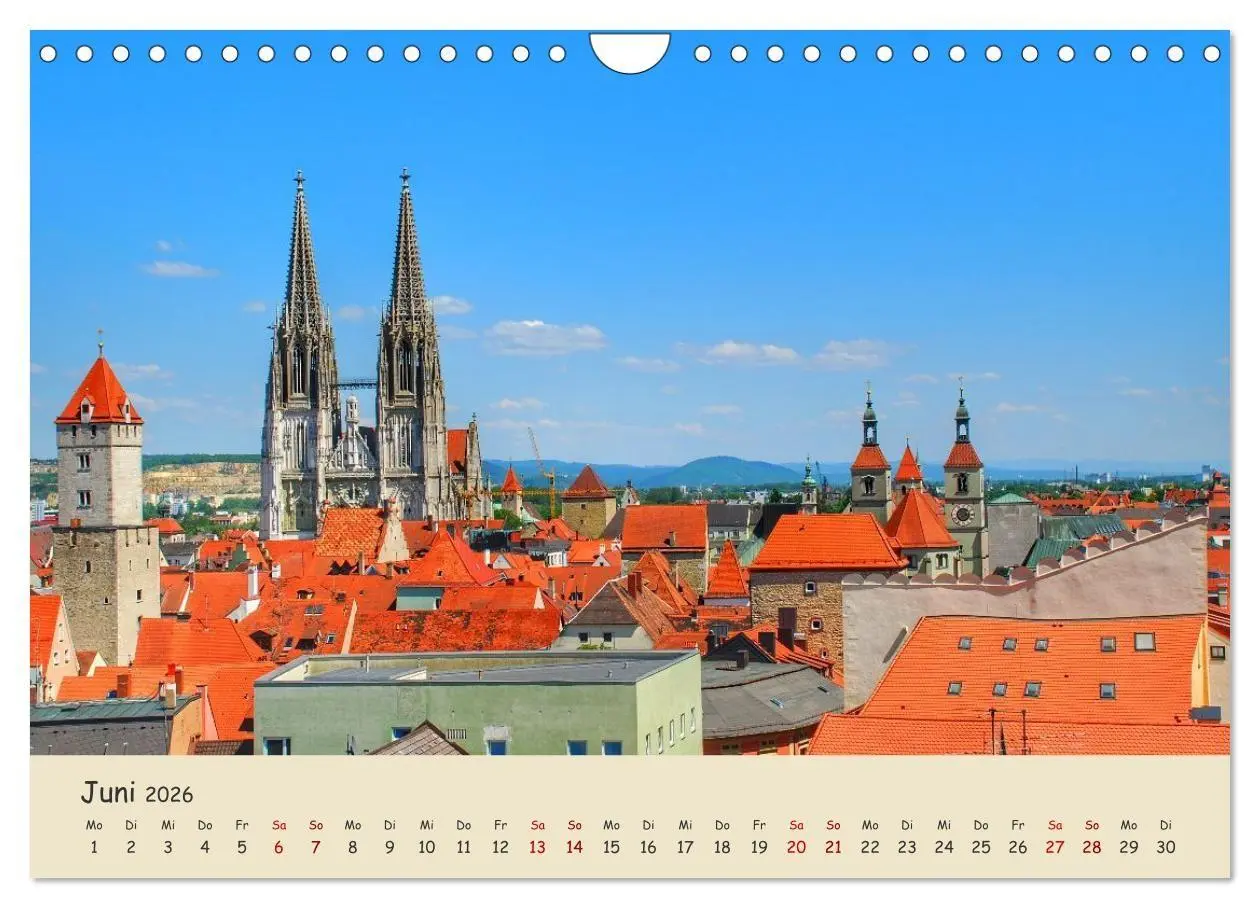 Bild: 9783516738278 | Regensburg. Du bist so schön (Wandkalender 2026 DIN A4 quer),...