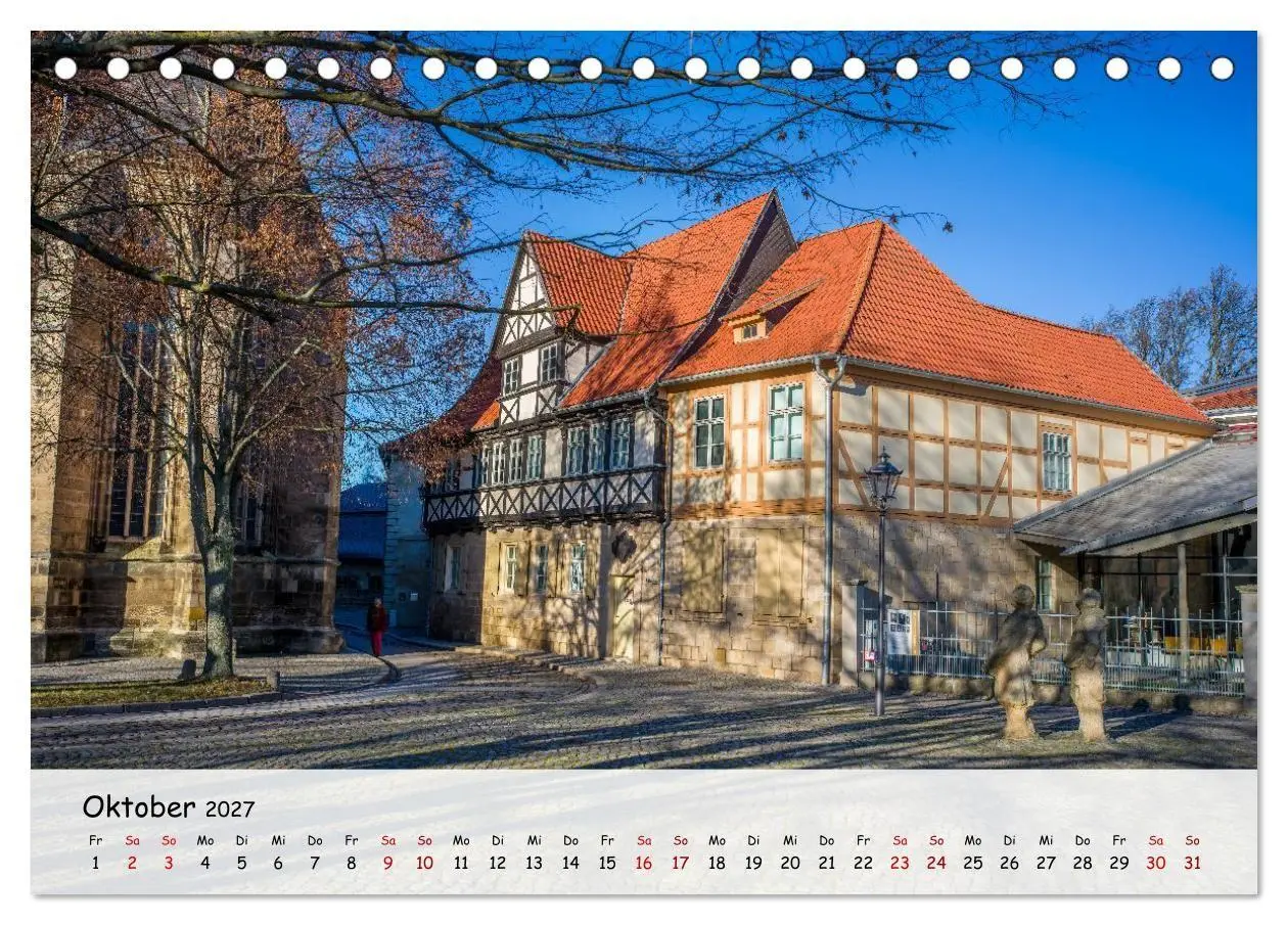 Bild: 9783594408278 | Halberstadt Altstadtarchitektur unweit des Harzes (Tischkalender...