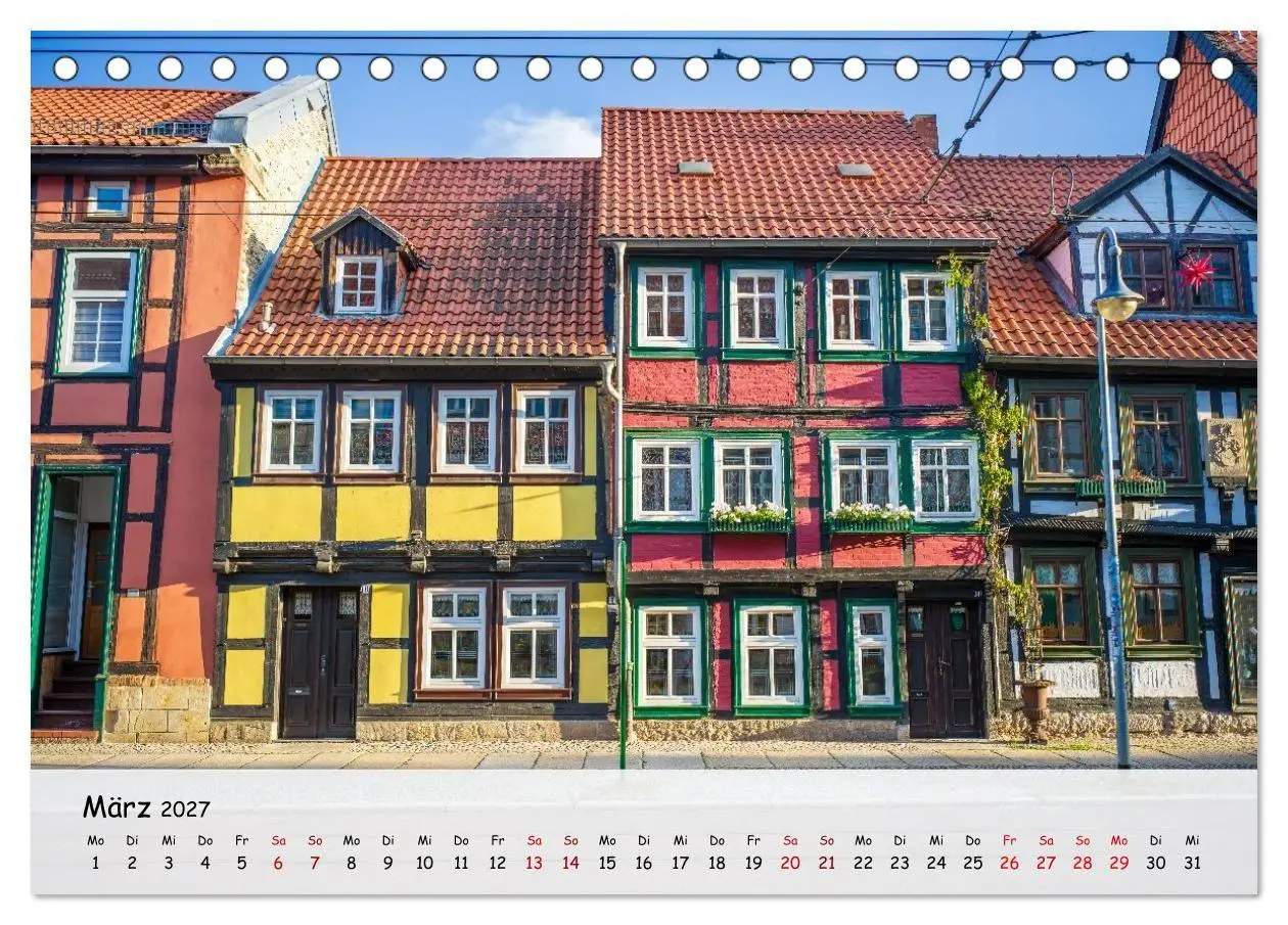 Bild: 9783594408278 | Halberstadt Altstadtarchitektur unweit des Harzes (Tischkalender...