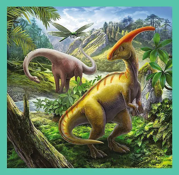 Bild: 5900511348378 | 3 in 1 Puzzle - Dinosaurier (Kinderpuzzle) | Spiel | In Spielebox