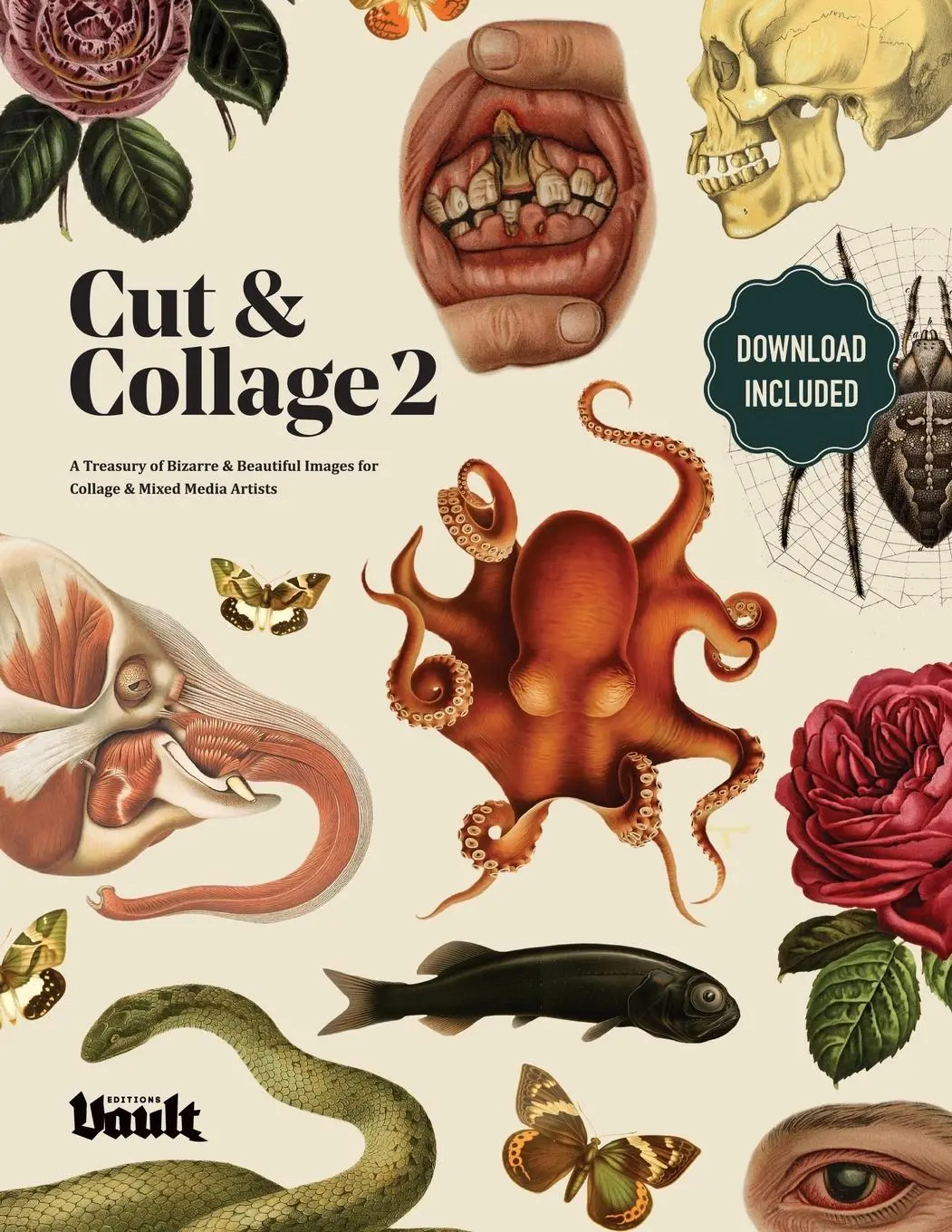 Cover: 9781925968378 | Cut and Collage A Treasury of Bizarre and Beautiful Images for...