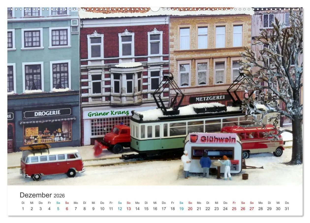 Bild: 9783457258378 | Miniaturbahnen international (hochwertiger Premium Wandkalender...