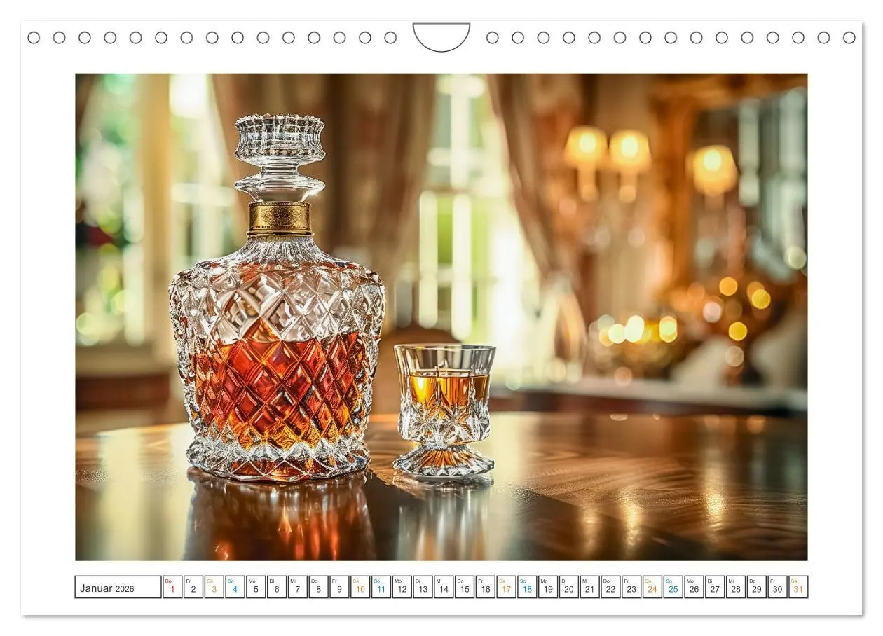 Bild: 9783457328378 | Spirit of Whisky (Wandkalender 2026 DIN A4 quer), CALVENDO...