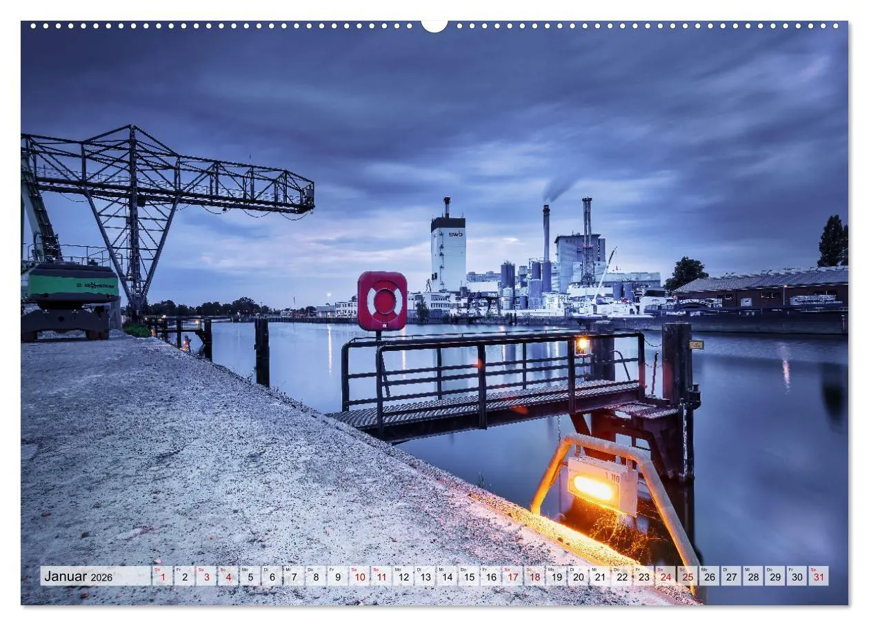 Bild: 9783457638378 | Bremer Hafenromantik (Wandkalender 2026 DIN A2 quer), CALVENDO...