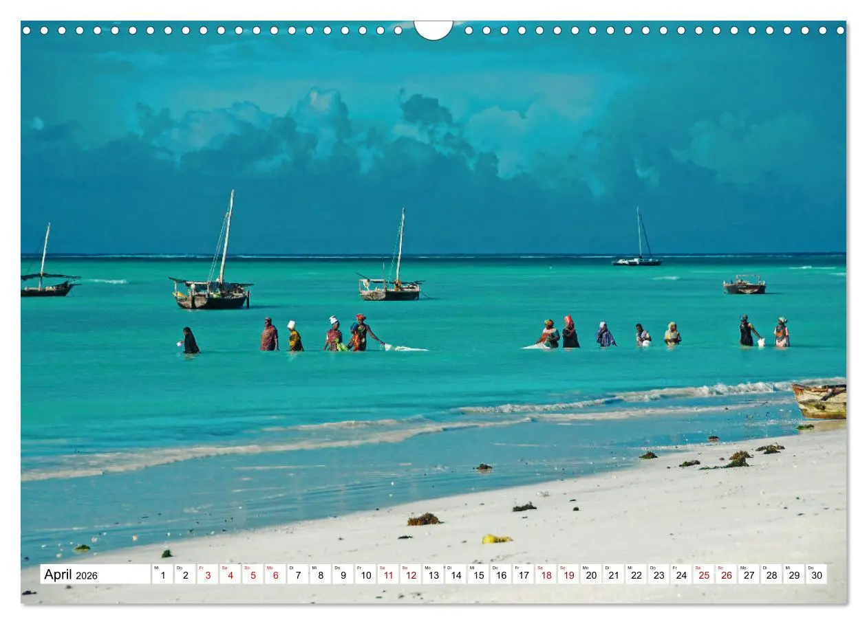 Bild: 9783457878378 | Die Gewürzinsel Sansibar (Wandkalender 2026 DIN A3 quer), CALVENDO...