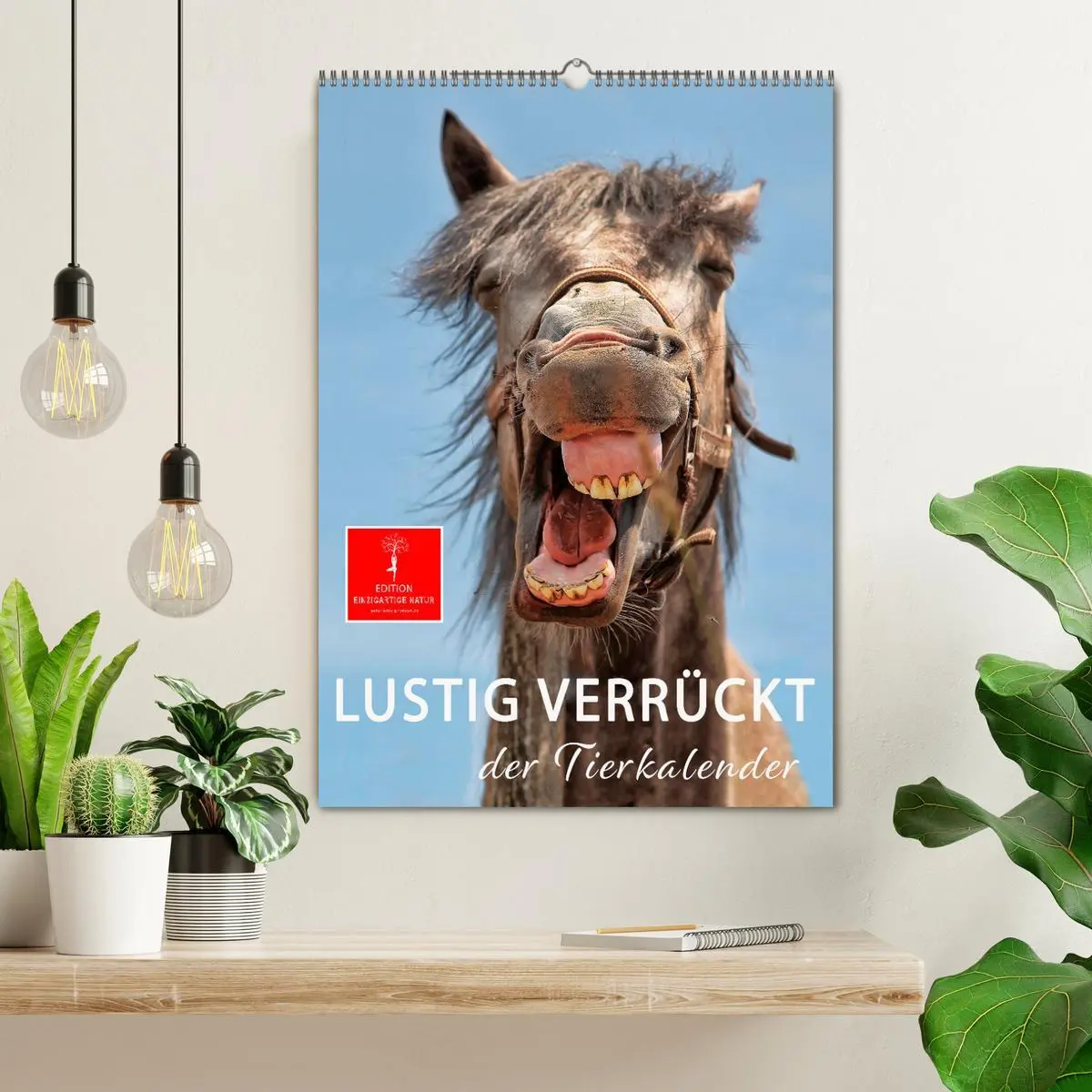 Bild: 9783516348378 | Lustig verrückt - der Tierkalender (Wandkalender 2026 DIN A2 hoch),...