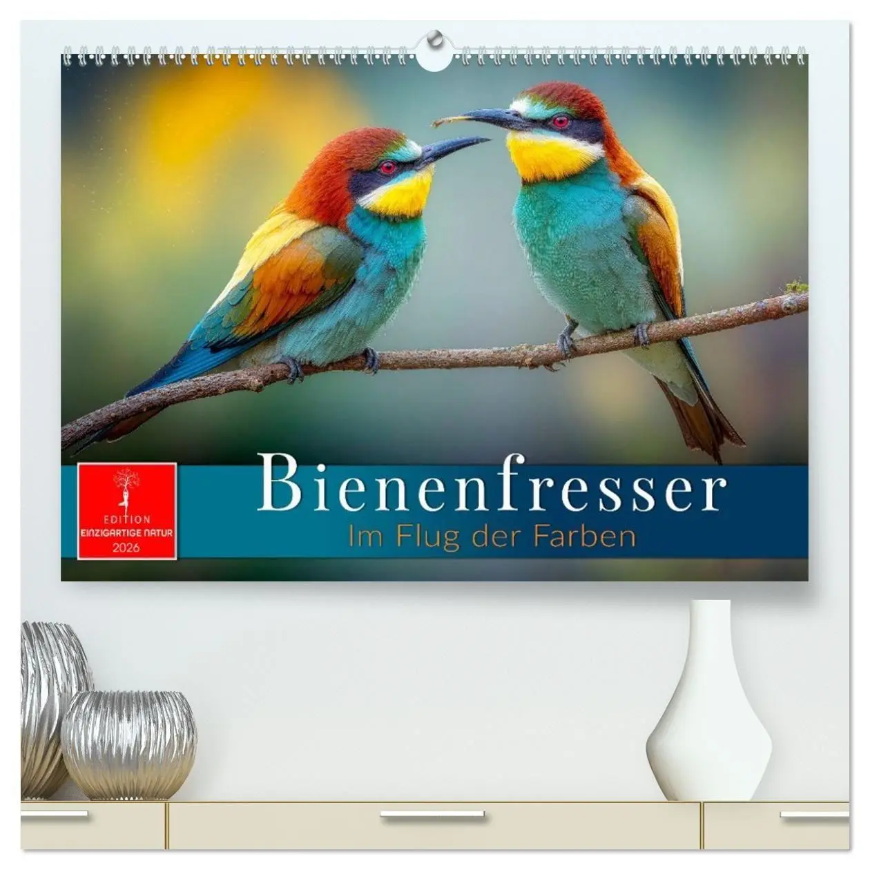 Cover: 9783516658378 | Bienenfresser - im Flug der Farben (hochwertiger Premium...