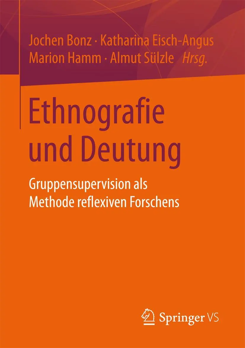 Cover: 9783658158378 | Ethnografie und Deutung | Jochen Bonz (u. a.) | Taschenbuch | viii