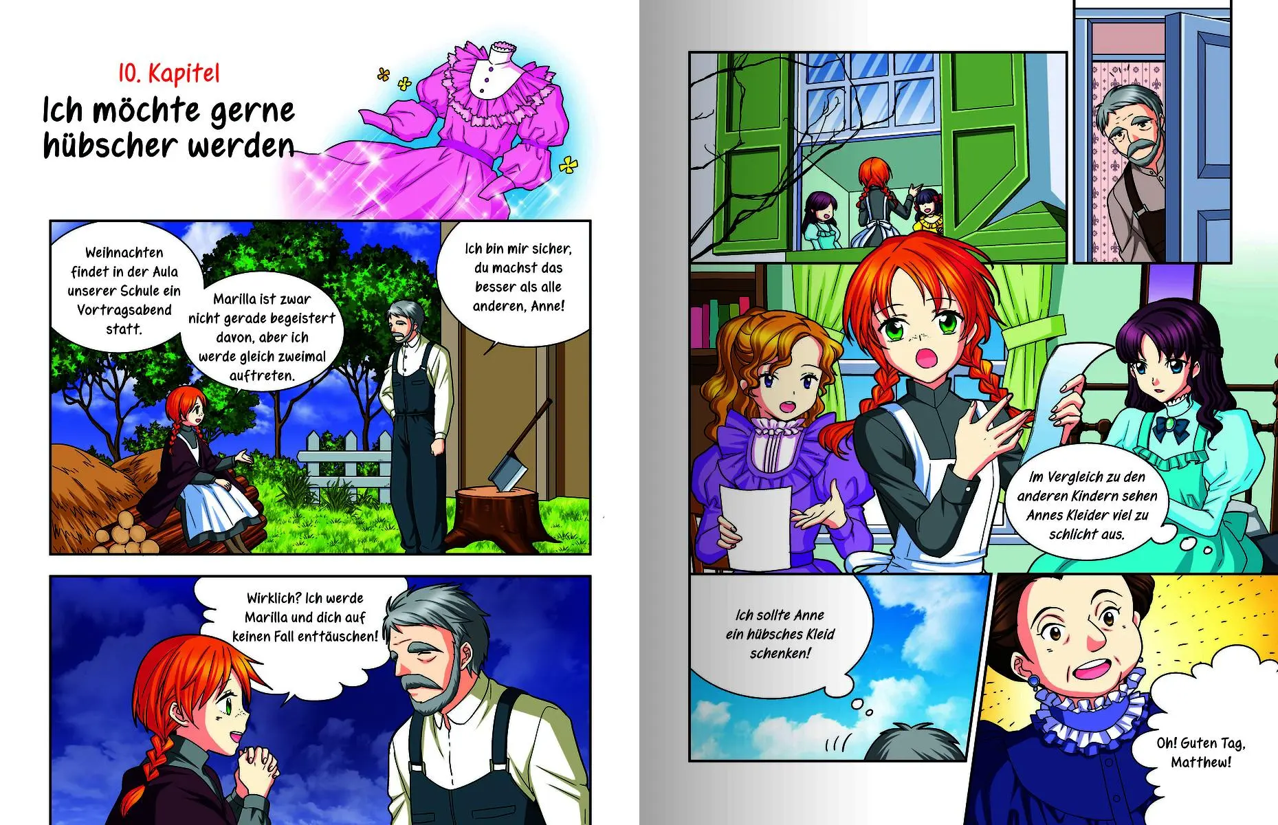 Bild: 9783741528378 | MANHWA - Klassiker für Kids - Anne auf Green Gables | Sae-Rom Ok