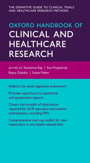 Cover: 9780199608478 | Oxford Handbook of Clinical and Healthcare Research | Ray (u. a.)