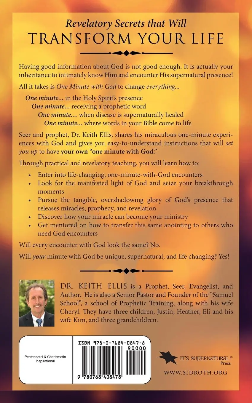 Rückseite: 9780768408478 | One Minute With God | Keith Ellis | Taschenbuch | Englisch | 2015