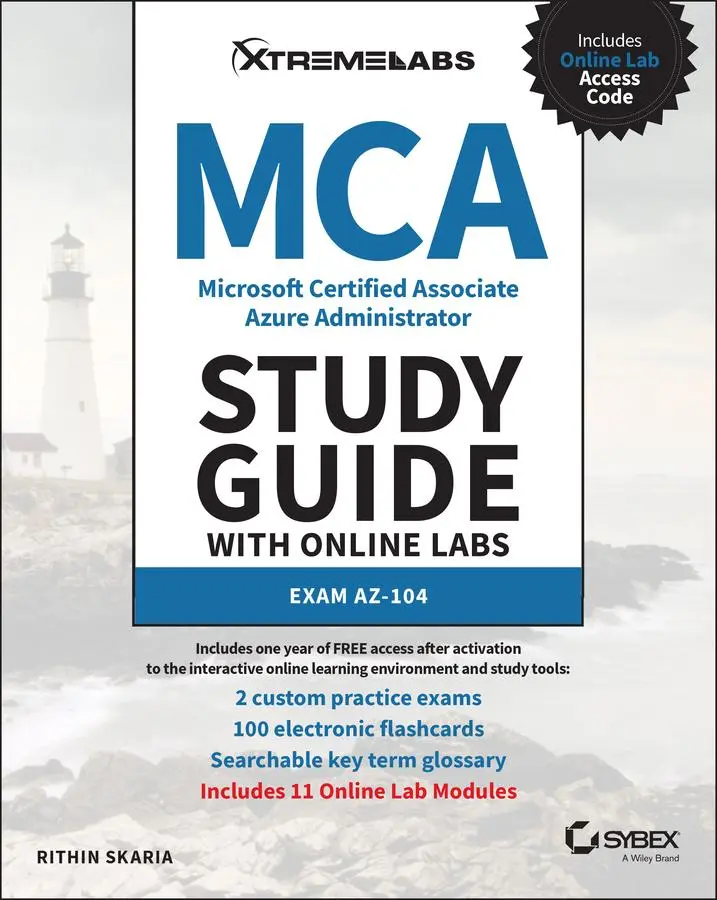 Cover: 9781394158478 | MCA Microsoft Certified Associate Azure Administrator Study Guide...