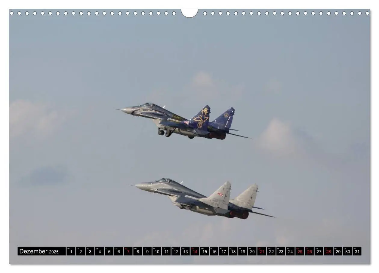 Bild: 9783435468478 | Augenblicke in der Luft: MiG-29 Fulcrum (Wandkalender 2025 DIN A3...