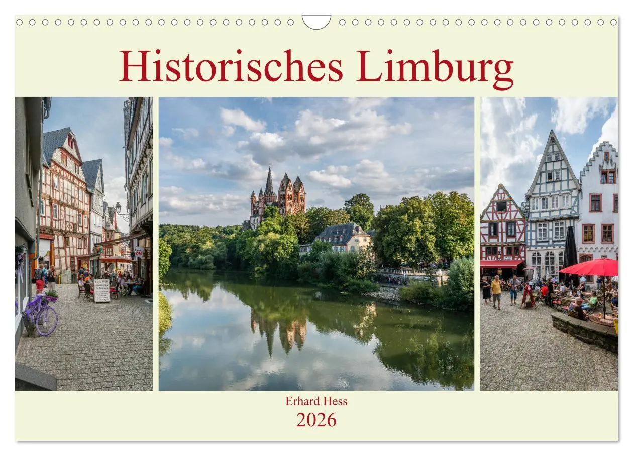 Cover: 9783457868478 | Historisches Limburg (Wandkalender 2026 DIN A3 quer), CALVENDO...