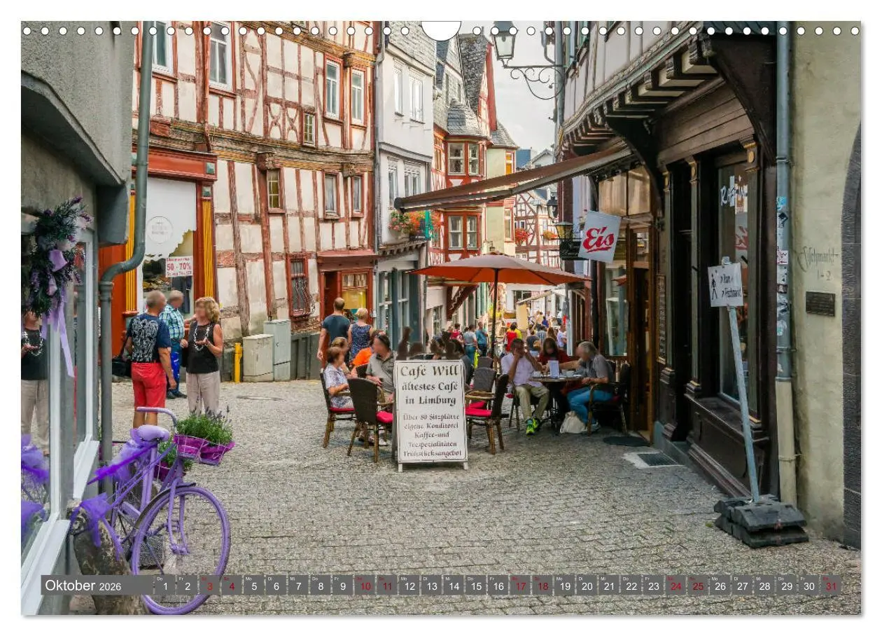 Bild: 9783457868478 | Historisches Limburg (Wandkalender 2026 DIN A3 quer), CALVENDO...