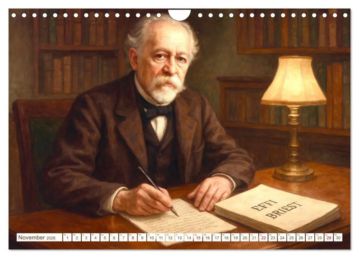 Bild: 9783516648478 | Theodor Fontane (Wandkalender 2026 DIN A4 quer), CALVENDO...