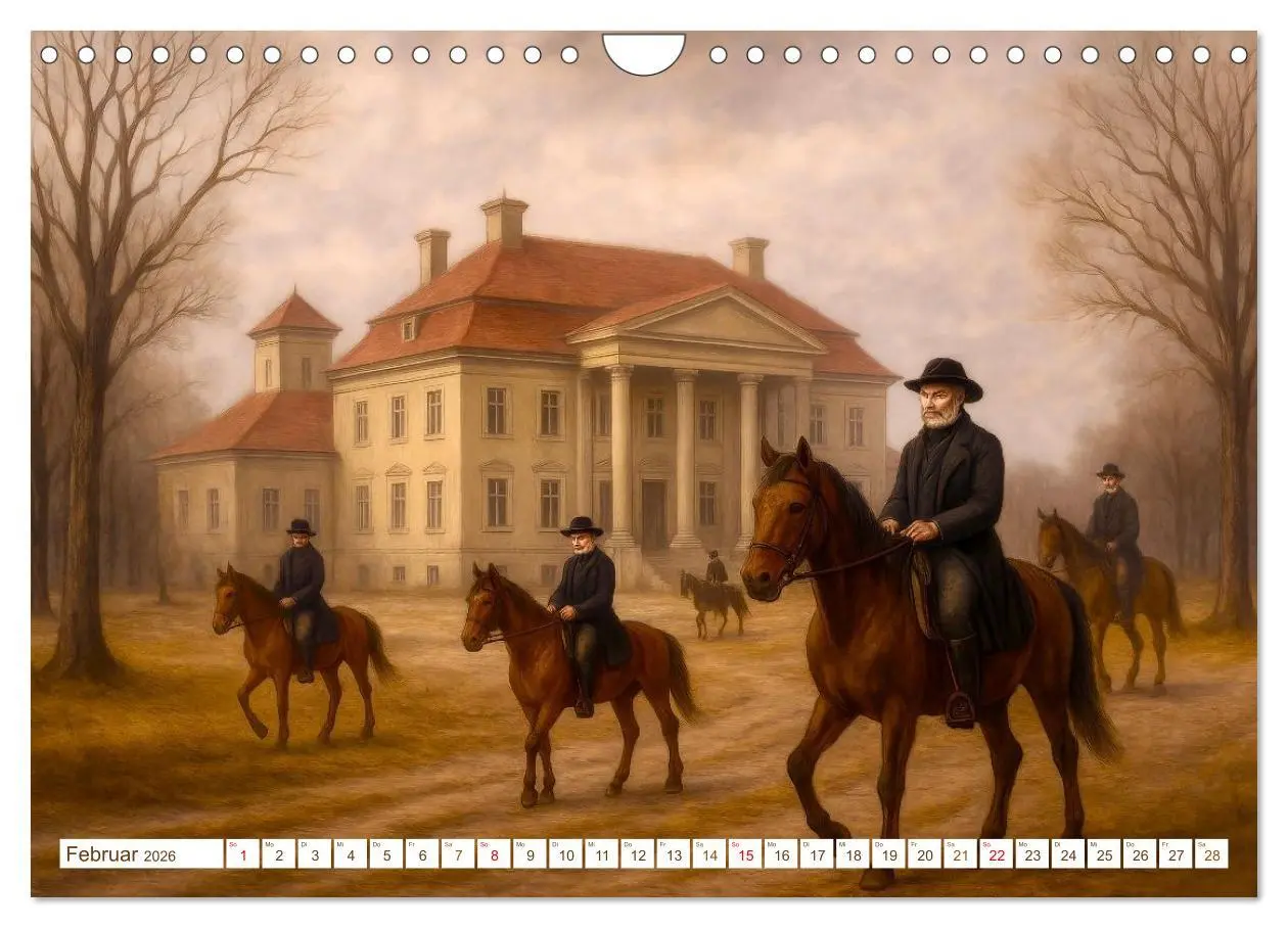 Bild: 9783516648478 | Theodor Fontane (Wandkalender 2026 DIN A4 quer), CALVENDO...