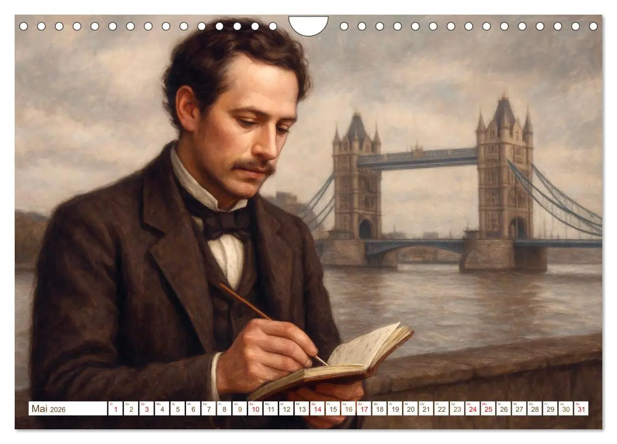 Bild: 9783516648478 | Theodor Fontane (Wandkalender 2026 DIN A4 quer), CALVENDO...