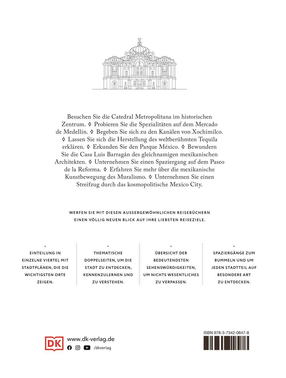 Rückseite: 9783734208478 | Mexico City | Thibaut Mommalier | Buch | Augenreisen | 256 S. | 2025