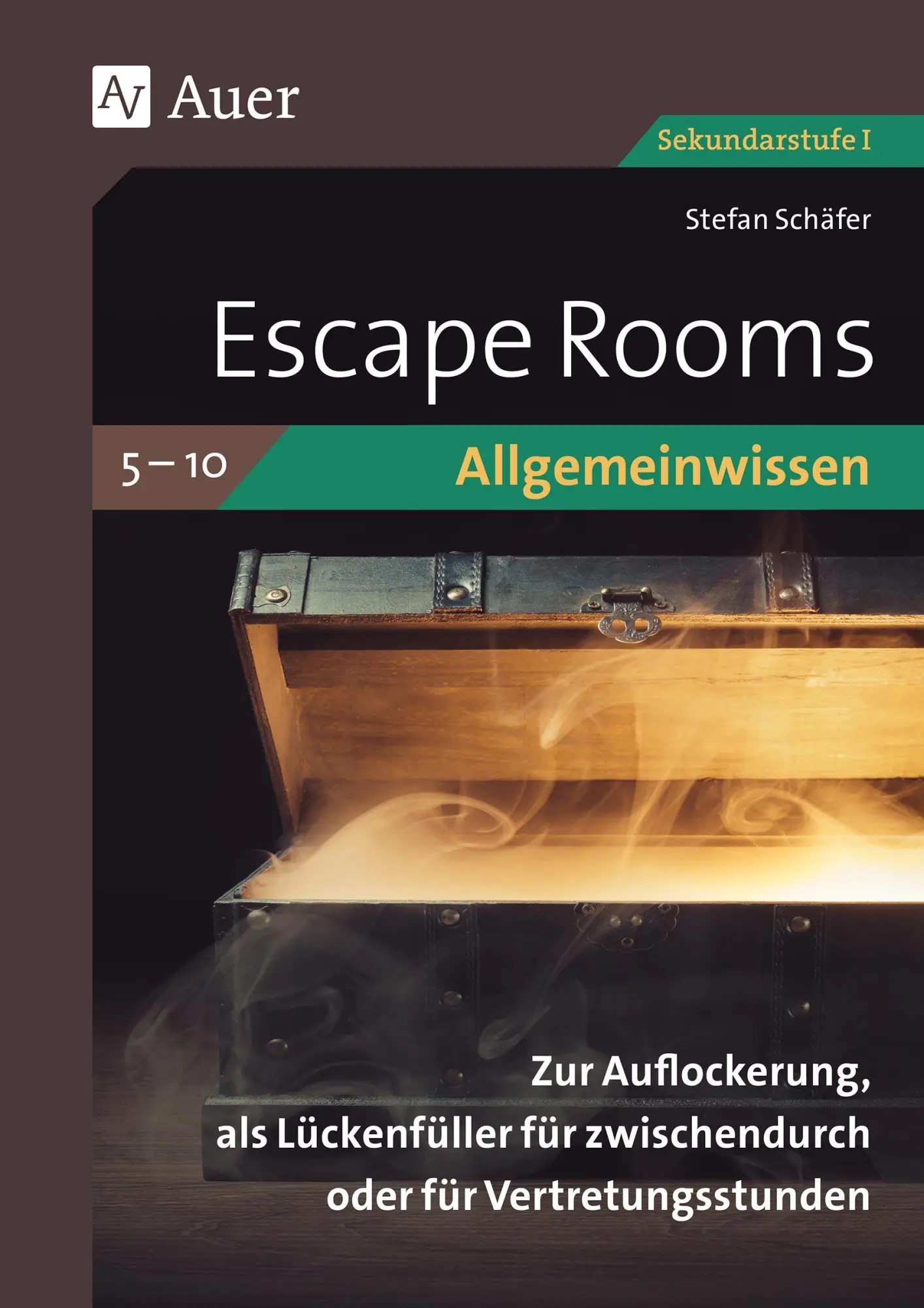Cover: 9783403088578 | Escape Rooms Allgemeinwissen Klassen 5-10 | Stefan Schäfer | Broschüre