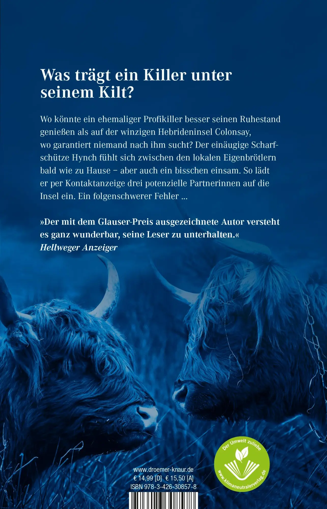 Rückseite: 9783426308578 | Schottenkomplott | Ein Hebriden-Krimi | Gordon Tyrie | Taschenbuch