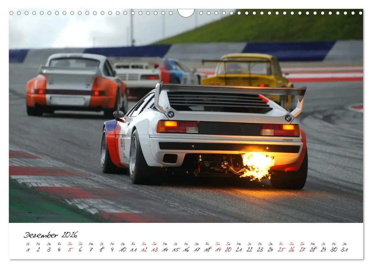 Bild: 9783457618578 | BMW M1 Procar (Wandkalender 2026 DIN A3 quer), CALVENDO Monatskalender