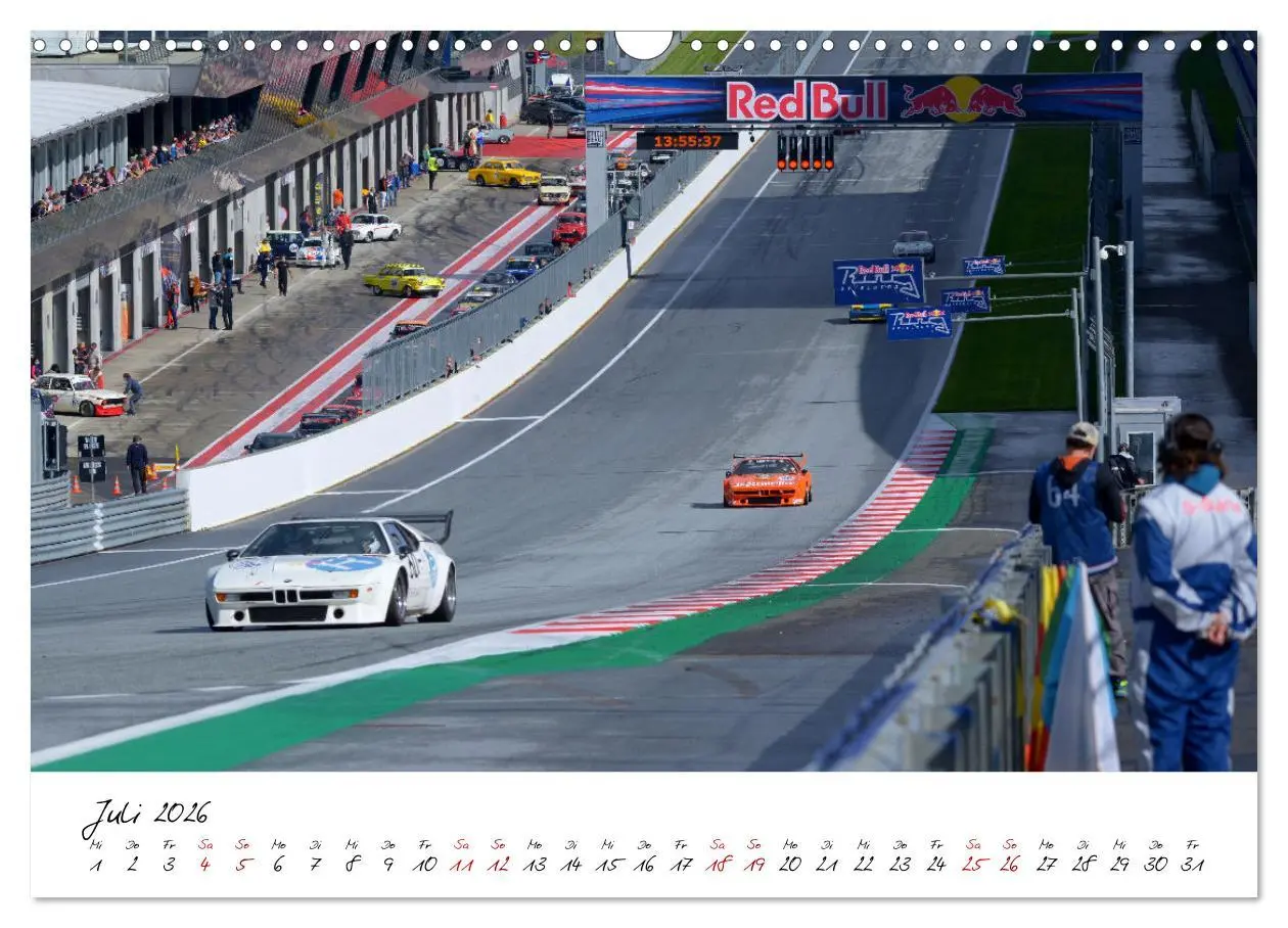 Bild: 9783457618578 | BMW M1 Procar (Wandkalender 2026 DIN A3 quer), CALVENDO Monatskalender