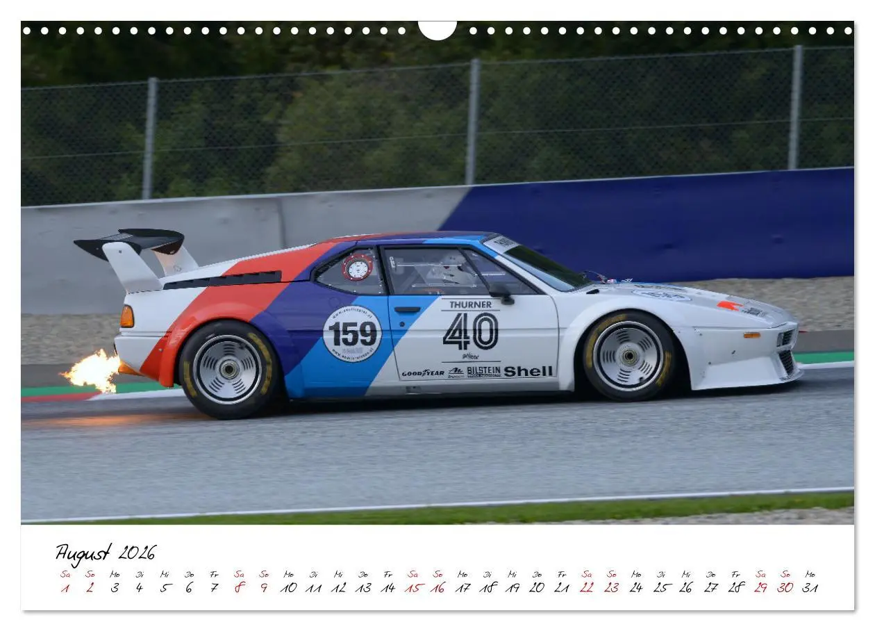 Bild: 9783457618578 | BMW M1 Procar (Wandkalender 2026 DIN A3 quer), CALVENDO Monatskalender